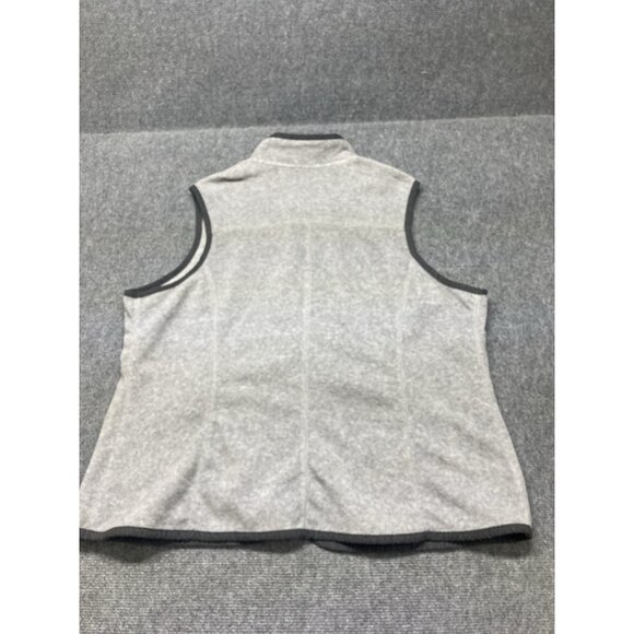 Route 66 Fleece Vest Men’s Size 2X Gray Full Zip - Picture 8 of 9